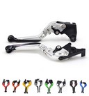 043 Motorcycle Aluminum Folding Motorbike Brake Clutch Levers Yamaha Tmax 500 2001 To 2007